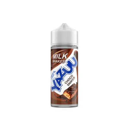 0mg Yazuu Milk Shakes 100ml Shortfill (70VG/30PG) - Flavour: Choco Sniker