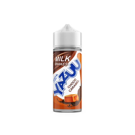 0mg Yazuu Milk Shakes 100ml Shortfill (70VG/30PG) - Flavour: Choco Caramel