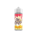 0mg Oh Crepe 100ml Shortfill (70VG/30PG) - Flavour: Lemon & Raspberry