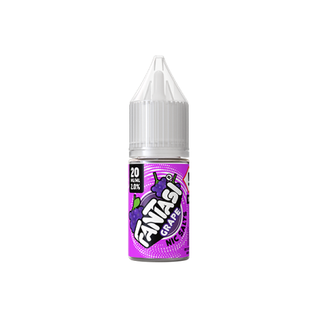 20mg Fantasi Nic Salt Series 10ml (50VG/50PG) - Flavour: Grape