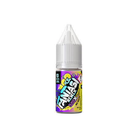 10mg Fantasi Nic Salt Remix Series 10ml (50VG/50PG) - Flavour: Blackcurrant x Lemon