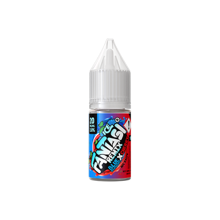 20mg Fantasi Nic Salt Remix Series 10ml (50VG/50PG) - Flavour: Blue Raspberry x Cherry Ice