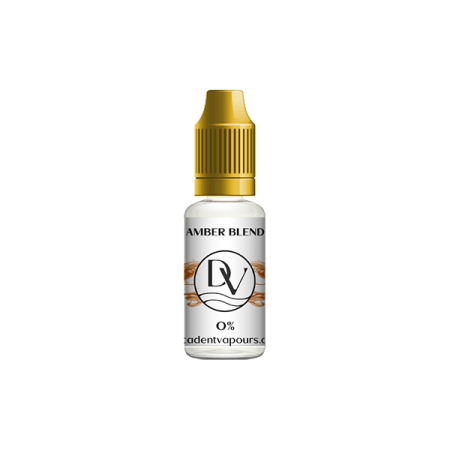 3mg DV Originals Pre Mix 10ml Nic Shots (50VG/50PG) - Flavour: Amber Blend