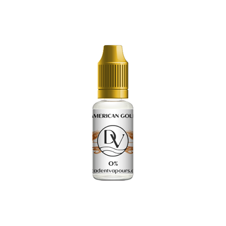 3mg DV Originals Pre Mix 10ml Nic Shots (50VG/50PG) - Flavour: American Gold