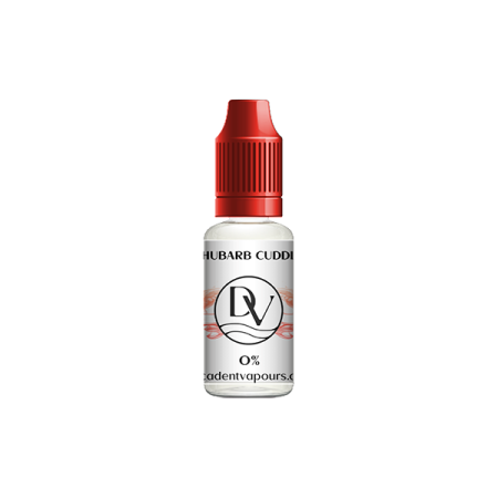 12mg DV Originals Pre Mix 10ml Nic Shots (50VG/50PG) - Flavour: Rhubarb Cuddle