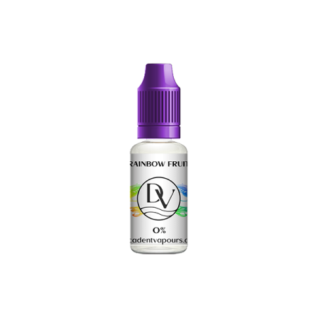 6mg DV Originals Pre Mix 10ml Nic Shots (50VG/50PG) - Flavour: Rainbow Fruit