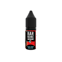 20mg BAR NONE Nic Salts 2x10ml (50VG/50PG) - Flavour: Blue Sour Razz Ice