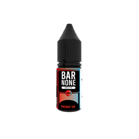 20mg BAR NONE Nic Salts 2x10ml (50VG/50PG) - Flavour: Cherry Ice