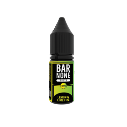 10mg BAR NONE Nic Salts 2x10ml (50VG/50PG) - Flavour: Lemon & Lime Fizz