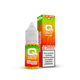 20mg Q Salts Nic Salts 10ml (50VG/50PG) - Flavour: Watermelon