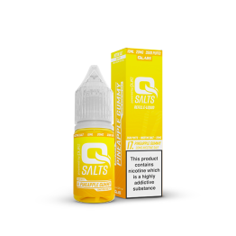 10mg Q Salts Nic Salts 10ml (50VG/50PG) - Flavour: Pineapple Gummy