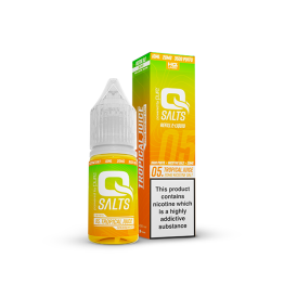 10mg Q Salts Nic Salts 10ml (50VG/50PG) - Flavour: Tropical Juice