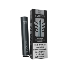 Pod Salt Evolve Vape Pen Device - Color: Gun Metal