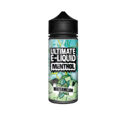 Ultimate E-liquid Menthol by Ultimate Puff 100ml Shortfill 0mg (70VG/30PG) - Flavour: Watermelon