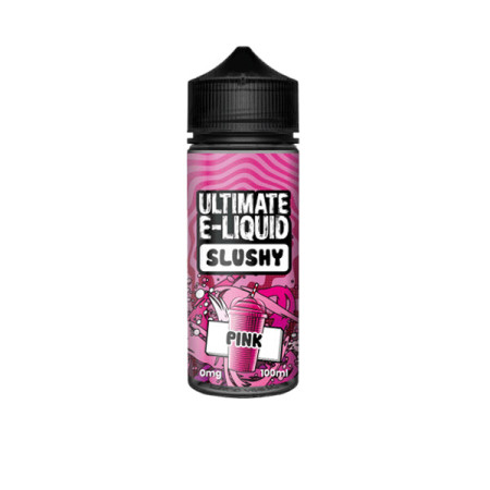 Ultimate E-liquid Slushy By Ultimate Puff 100ml Shortfill 0mg (70VG/30PG) - Flavour: Pink