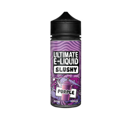 Ultimate E-liquid Slushy By Ultimate Puff 100ml Shortfill 0mg (70VG/30PG) - Flavour: Purple