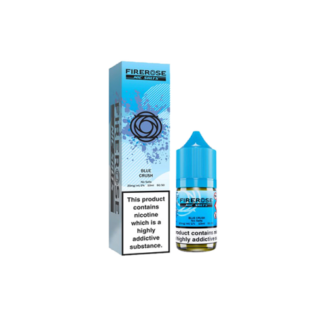 10mg Elux Firerose 5000 Nic salts 10ml (50VG/50PG) - Flavour: Blue Crush