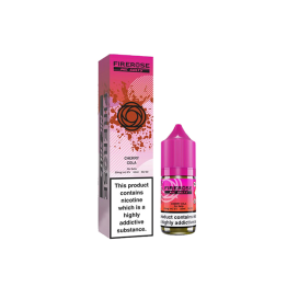 10mg Elux Firerose 5000 Nic salts 10ml (50VG/50PG) - Flavour: Cherry cola