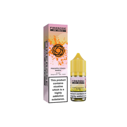 10mg Elux Firerose 5000 Nic salts 10ml (50VG/50PG) - Flavour: Pineapple peach mango