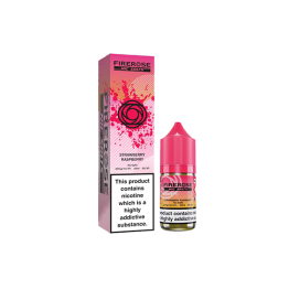 10mg Elux Firerose 5000 Nic salts 10ml (50VG/50PG) - Flavour: Strawberry raspberry