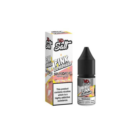 New! I VG Salt 20mg 10ml Nic Salt (50VG/50PG) - Flavour: Pink Lemonade