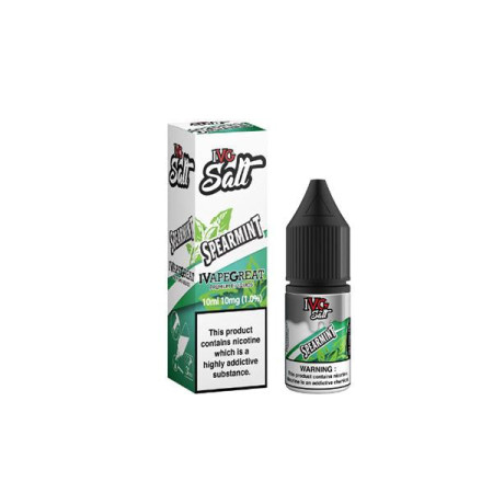 New! I VG Salt 20mg 10ml Nic Salt (50VG/50PG) - Flavour: Spearmint