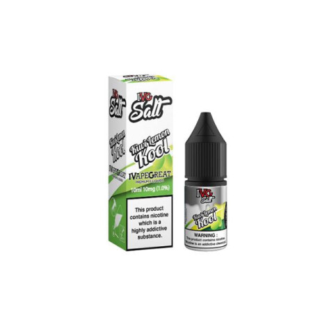 New! I VG Salt 20mg 10ml Nic Salt (50VG/50PG) - Flavour: Kiwi Lemon Cool