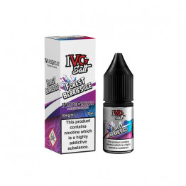 New! I VG Salt 10mg 10ml Nic Salt (50VG/50PG) - Flavour: Forest Berries Ice