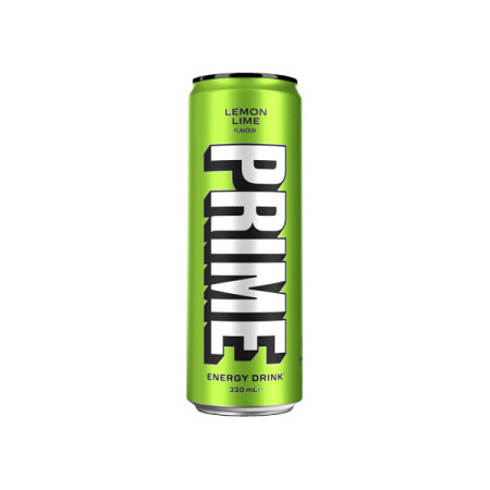 PRIME Energy USA Lemon Lime Drink Can 330ml - Size: 1 x 330ml