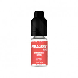 Realest CBD 1000mg Terpene Infused CBG Booster Shot 10ml (BUY 1 GET 1 FREE) - Flavour: Grapefruit Diesel