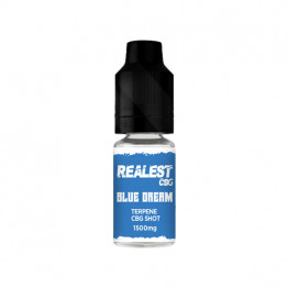 Realest CBD 1500mg Terpene Infused CBG Booster Shot 10ml (BUY 1 GET 1 FREE) - Flavour: Blue Dream