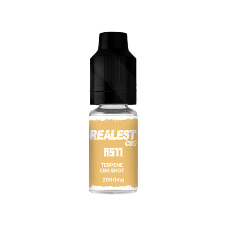 Realest CBD 2000mg Terpene Infused CBG Booster Shot 10ml (BUY 1 GET 1 FREE) - Flavour: RS11