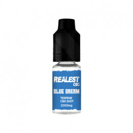 Realest CBD 2000mg Terpene Infused CBG Booster Shot 10ml (BUY 1 GET 1 FREE) - Flavour: Blue Dream