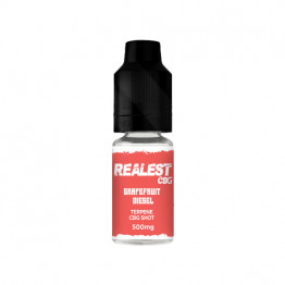 Realest CBD 500mg Terpene Infused CBG Booster Shot 10ml (BUY 1 GET 1 FREE) - Flavour: Grapefruit Diesel