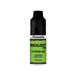 Realest CBD 1000mg Terpene Infused CBD Booster Shot 10ml (BUY 1 GET 1 FREE) - Flavour: Platinum GSC