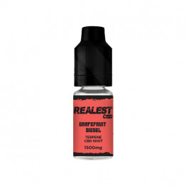 Realest CBD 1500mg Terpene Infused CBD Booster Shot 10ml (BUY 1 GET 1 FREE) - Flavour: Grapefruit Diesel