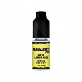 Realest CBD 2000mg Terpene Infused CBD Booster Shot 10ml (BUY 1 GET 1 FREE) - Flavour: Super Lemon Haze