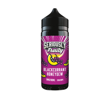 Seriously Fruity by Doozy Vape 100ml Shortfill 0mg (70VG/30PG) - Flavour: Blackcurrant Honeydew