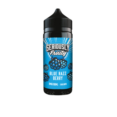 Seriously Fruity by Doozy Vape 100ml Shortfill 0mg (70VG/30PG) - Flavour: Blue Raspberry