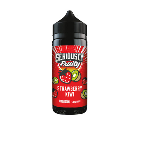 Seriously Fruity by Doozy Vape 100ml Shortfill 0mg (70VG/30PG) - Flavour: Strawberry Kiwi