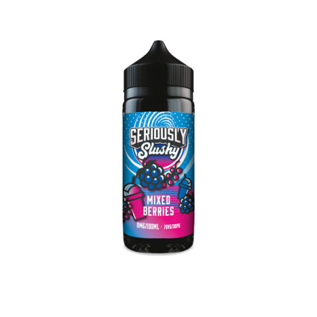 Seriously Slushy by Doozy Vape 100ml Shortfill 0mg (70VG/30PG) - Flavour: Mixed Berries