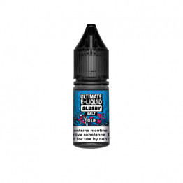 10mg Ultimate E-liquid Slushy Nic Salts 10ml (50VG/50PG) - Flavour: Blue