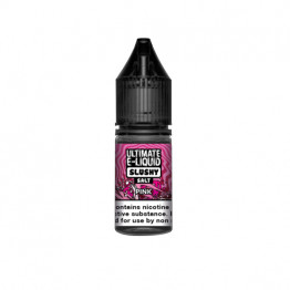 10mg Ultimate E-liquid Slushy Nic Salts 10ml (50VG/50PG) - Flavour: Pink