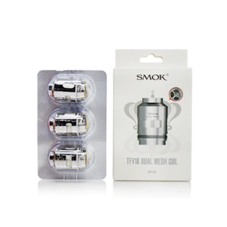 Smok TFV16 Mesh Coils Single / Dual / Triple - Resistance: Dual Mesh Coils