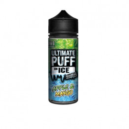 Ultimate Puff On Ice 0mg 100ml Shortfill (70VG/30PG) - Flavour: Apple & Mango