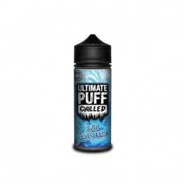 Ultimate Puff Chilled 0mg 100ml Shortfill (70VG/30PG) - Flavour: Chilled Blue Raspberry