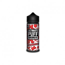 Ultimate Puff Shakes 0mg 100ml Shortfill (70VG/30PG) - Flavour: Strawberry Shake