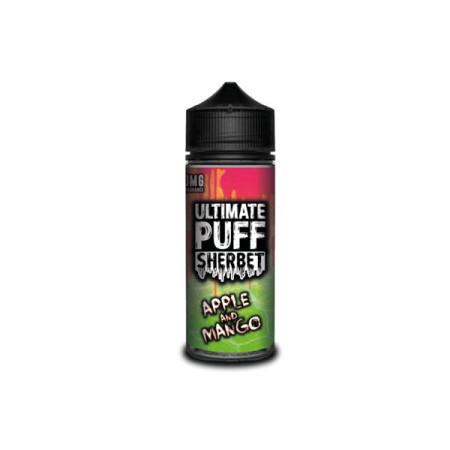 Ultimate Puff Sherbet 0mg 100ml Shortfill (70VG/30PG) - Flavour: Apple & Mango