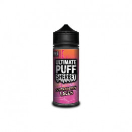 Ultimate Puff Sherbet 0mg 100ml Shortfill (70VG/30PG) - Flavour: Strawberry Laces