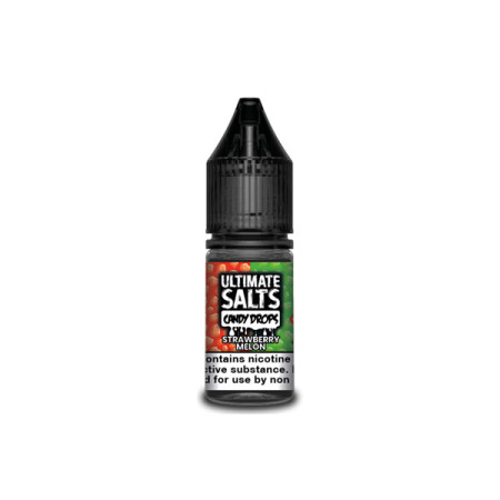 20MG Ultimate Puff Salts Candy Drops 10ML Flavoured Nic Salts - Flavour: Strawberry Melon